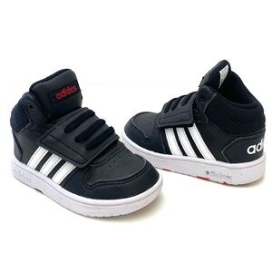 Adidas Unisex Black Hoops Mid 2.0 Trainers Sneakers